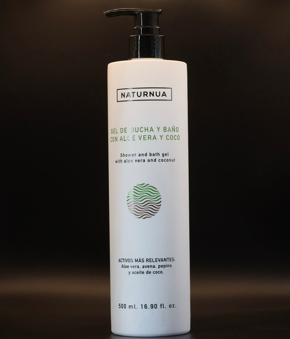 Gel Douche & Bain Aloe Vera & Coco – Naturnua – 500 ml