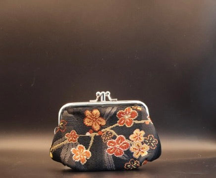 Porte-monnaie à motifs esprit rétro – 2 compartiments