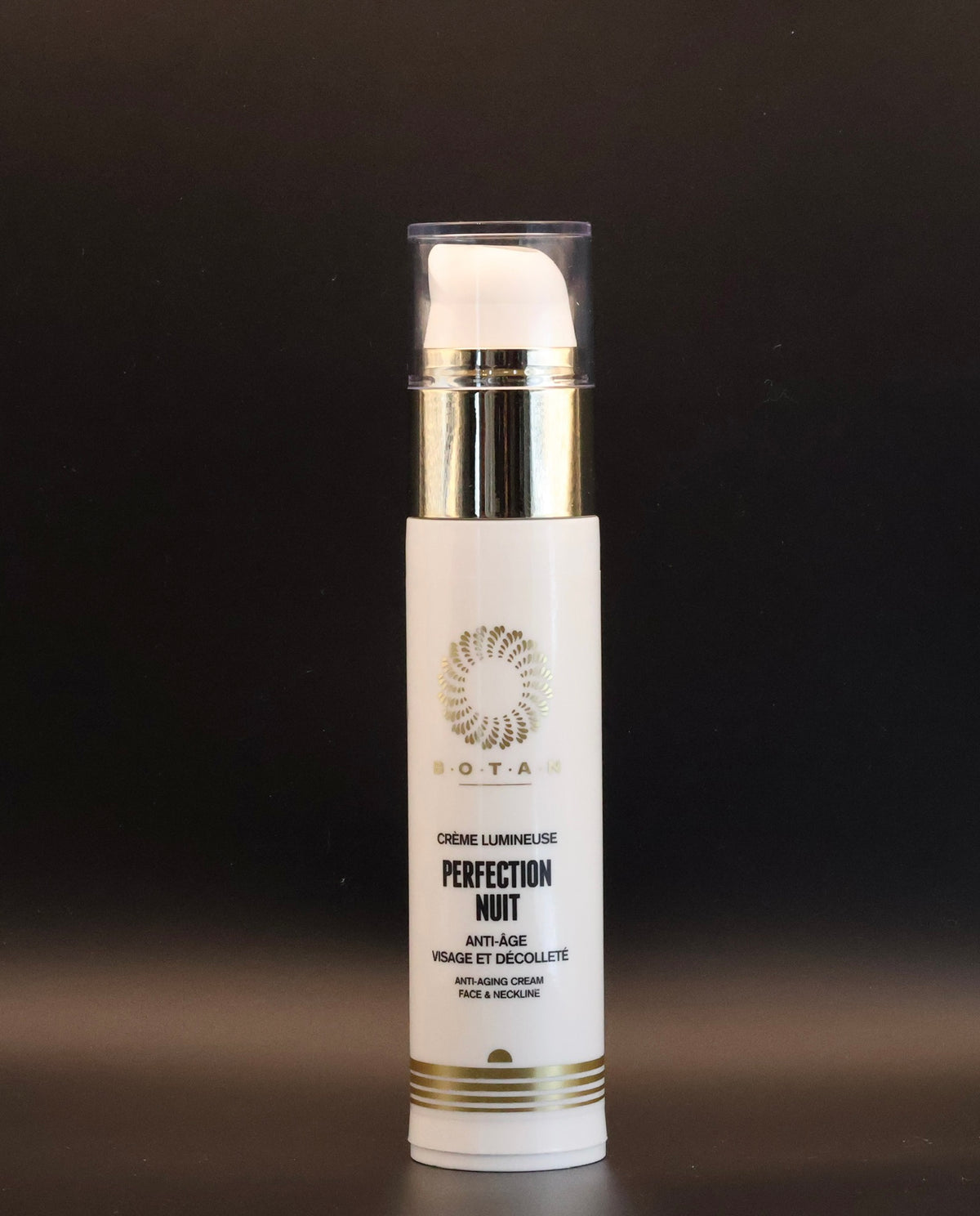 Crème Lumineuse Perfection Nuit Anti-Âge – BOTAN – 50 ml