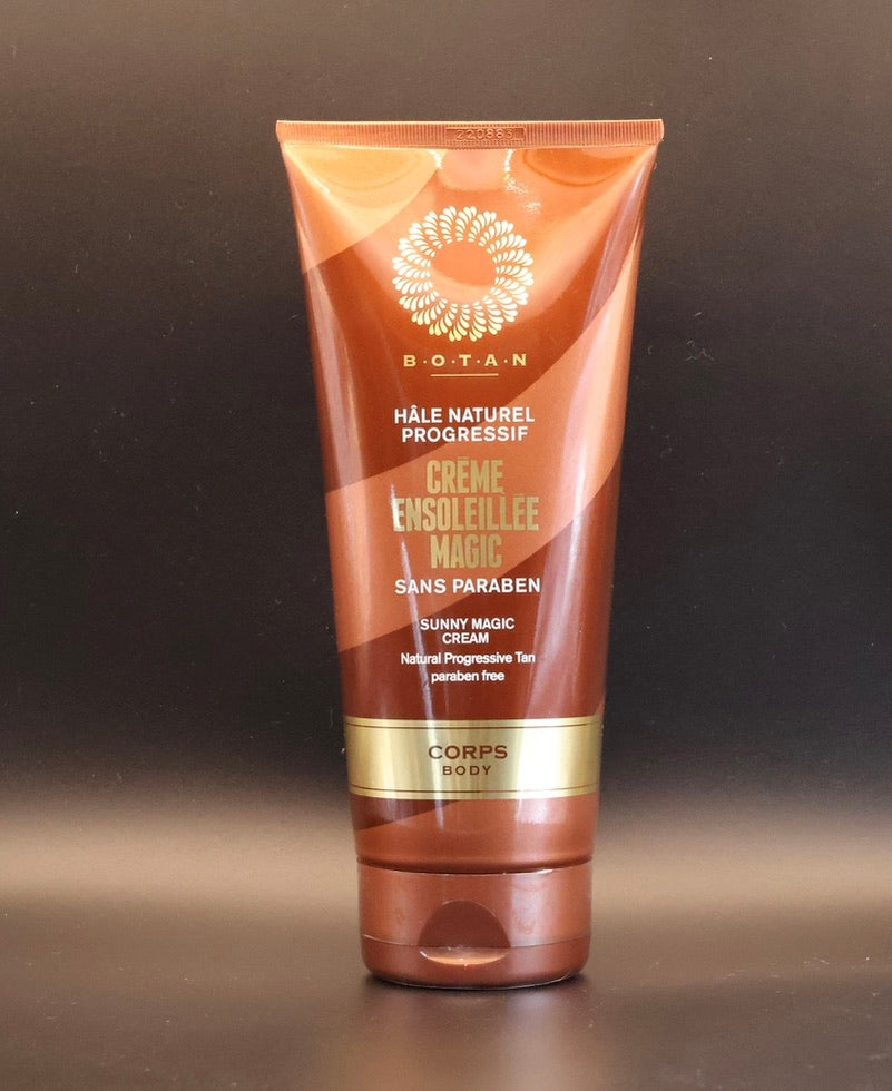 Crème Ensoleillée Magic Progressive – Autobronzant Corps – BOTAN – 200 ml
