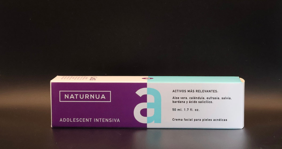 Crème Visage Peaux à Imperfections Adolescent Intensiva – Naturnua – 50 ml
