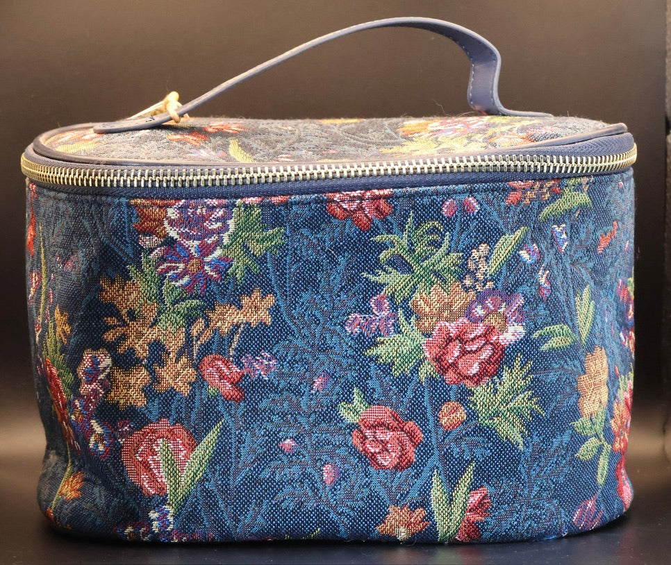 Trousse de Toilette Fleurie Grand Format – 23 × 15 × 15 cm