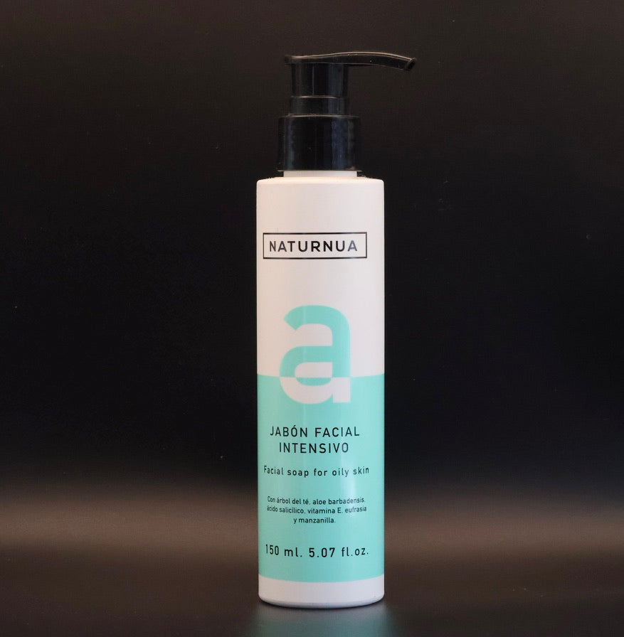 Savon Facial Intensif Peaux Grasses & à Imperfections – Naturnua – 150 ml