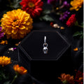 Charm Tête de Mort en Acier Chirurgical – Pendentif pour Anneau de Piercing