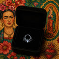 Clicker Arabesque – Titane ASTM F136 & Zircon Poire