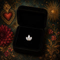Piercing Floris en Titane ASTM F136 – Trio de Zircons Marquise