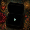 Piercing Nova Moonstone en Titane ASTM F136 – Pierre Naturelle Taille Marquise