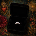 Piercing Calista en Titane ASTM F136 – Zircons Marquise & Billes