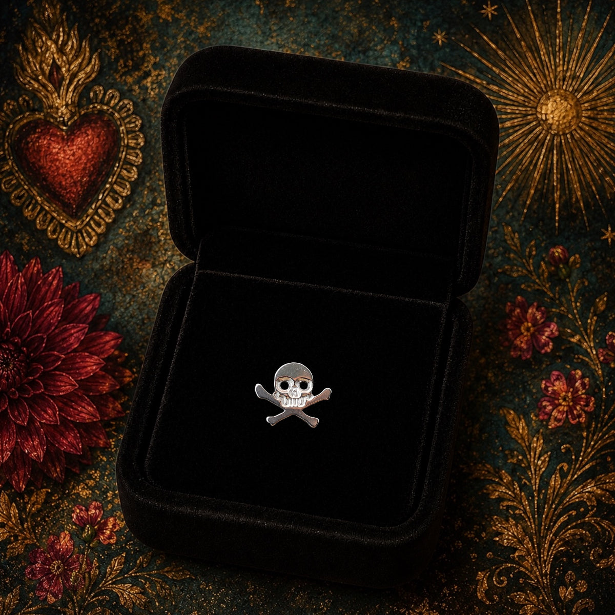 Piercing Skull en Titane ASTM F136 – Tête de Mort