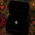 Piercing Floriane en Titane – Trio de Zircons