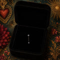 Piercing Liora en Titane – Chaînette Double Zircon
